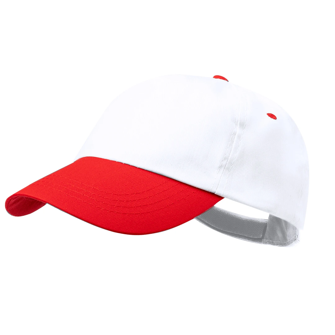 Gorra Sport - BLANCO/ROJO