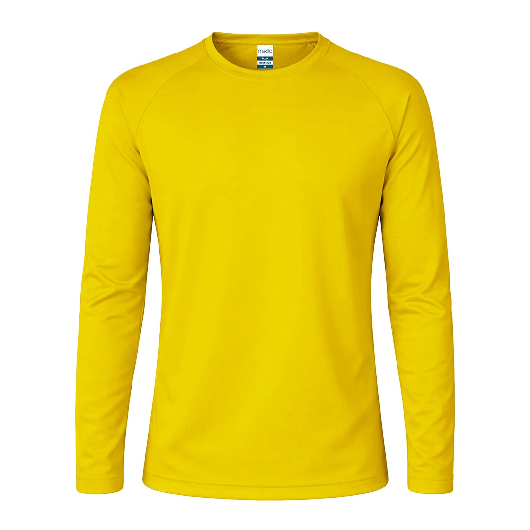 Camiseta Adulto Tecnik Maik - AMARILLO