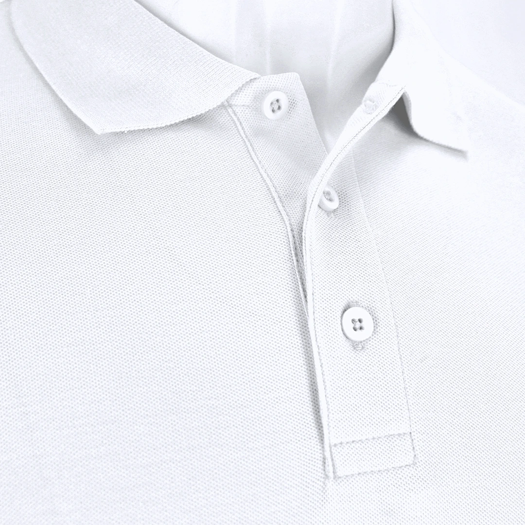 Polo Adulto Blanco Charlot - Detalle D4
