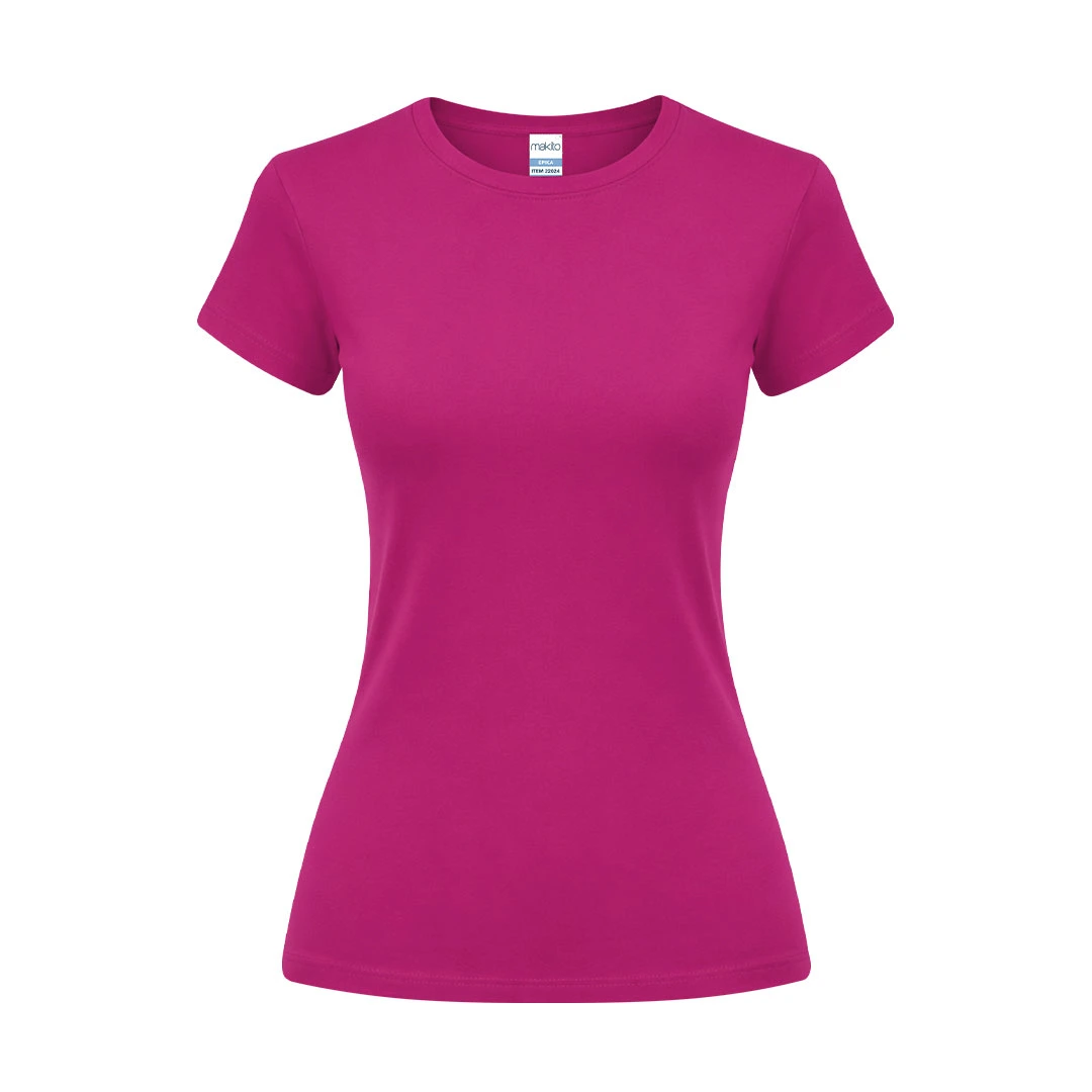 Camiseta Mujer Color Epika - FUCSIA