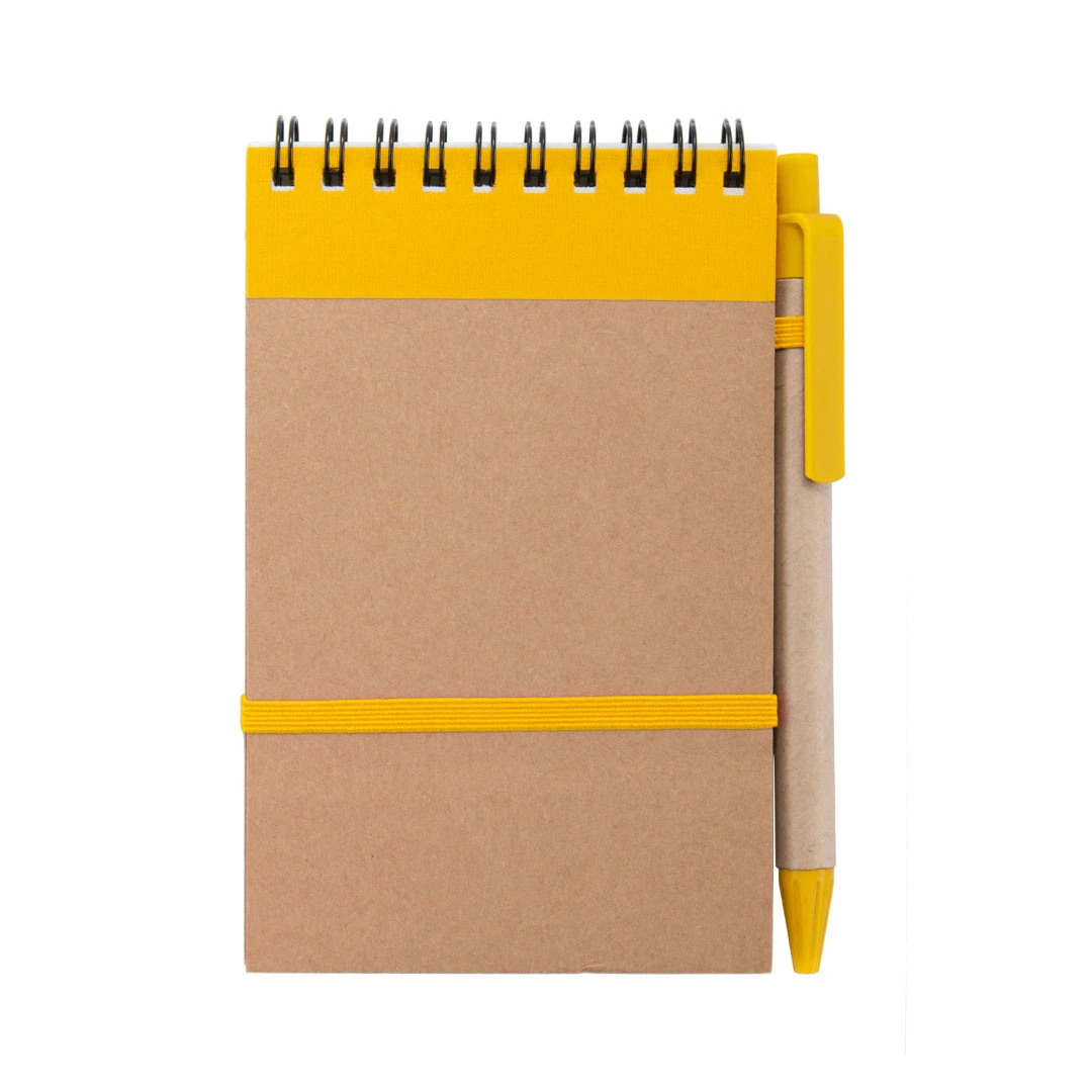 Libreta Ecocard - AMARILLO