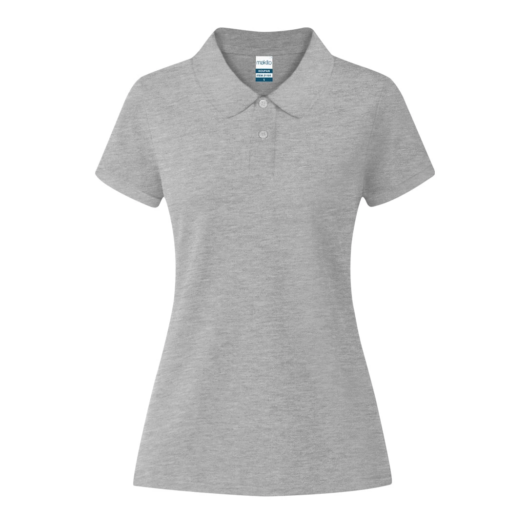 Polo Mujer Color Koupan - GRIS