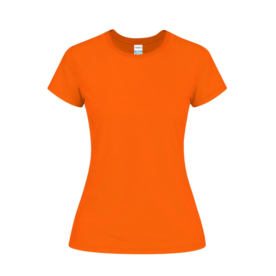 Camiseta Mujer Color Seiyo - NARANJA