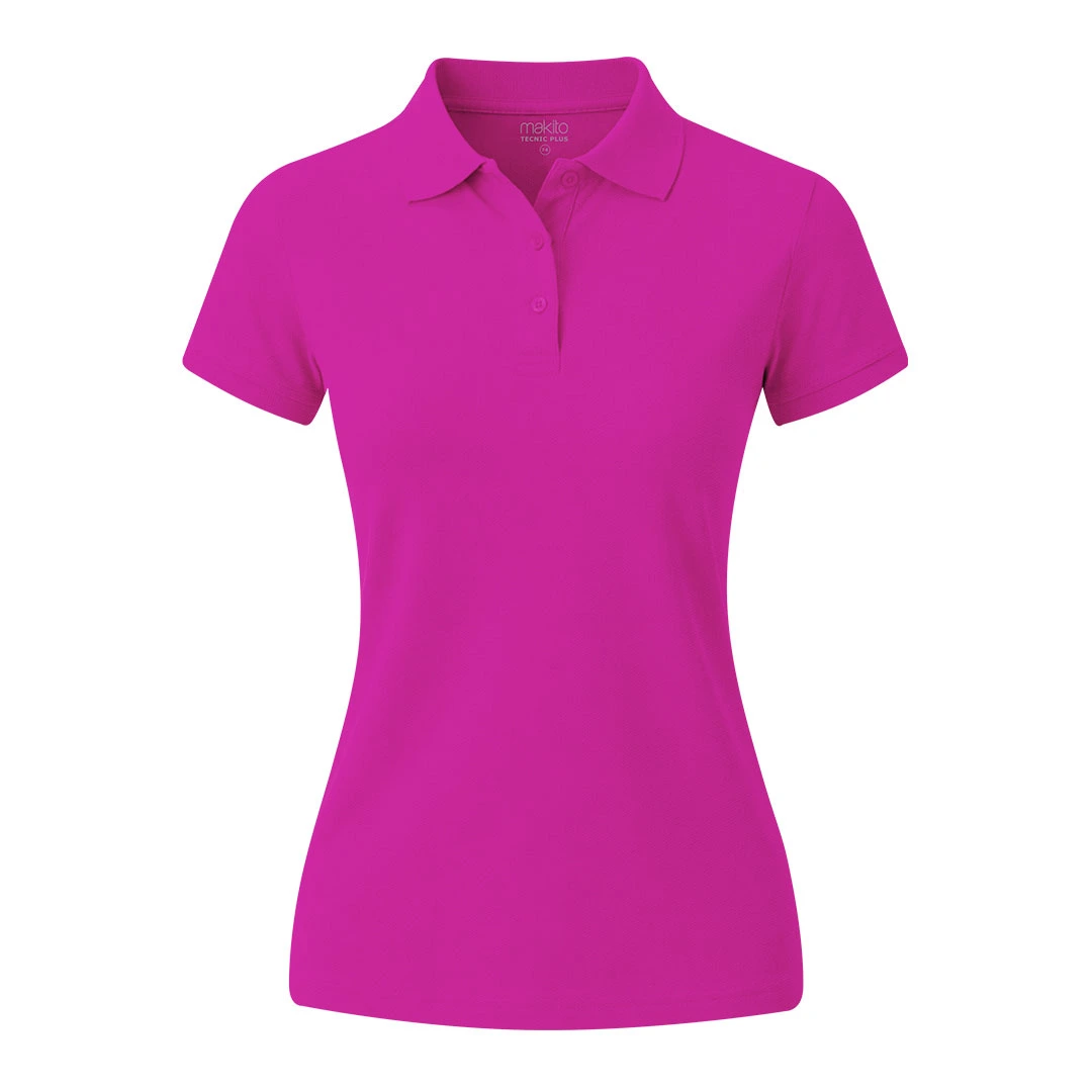 Polo Mujer Tecnic Plus - FUCSIA
