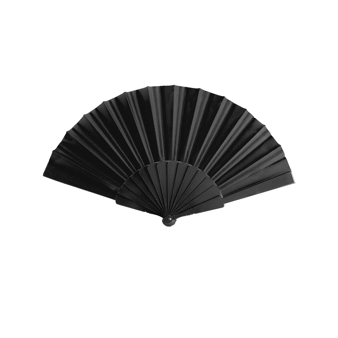 Abanico Tela - NEGRO