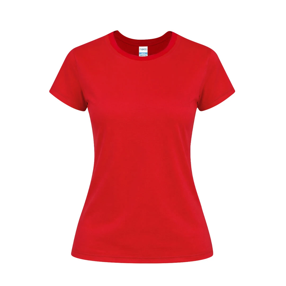 Camiseta Mujer Color Seiyo - ROJO