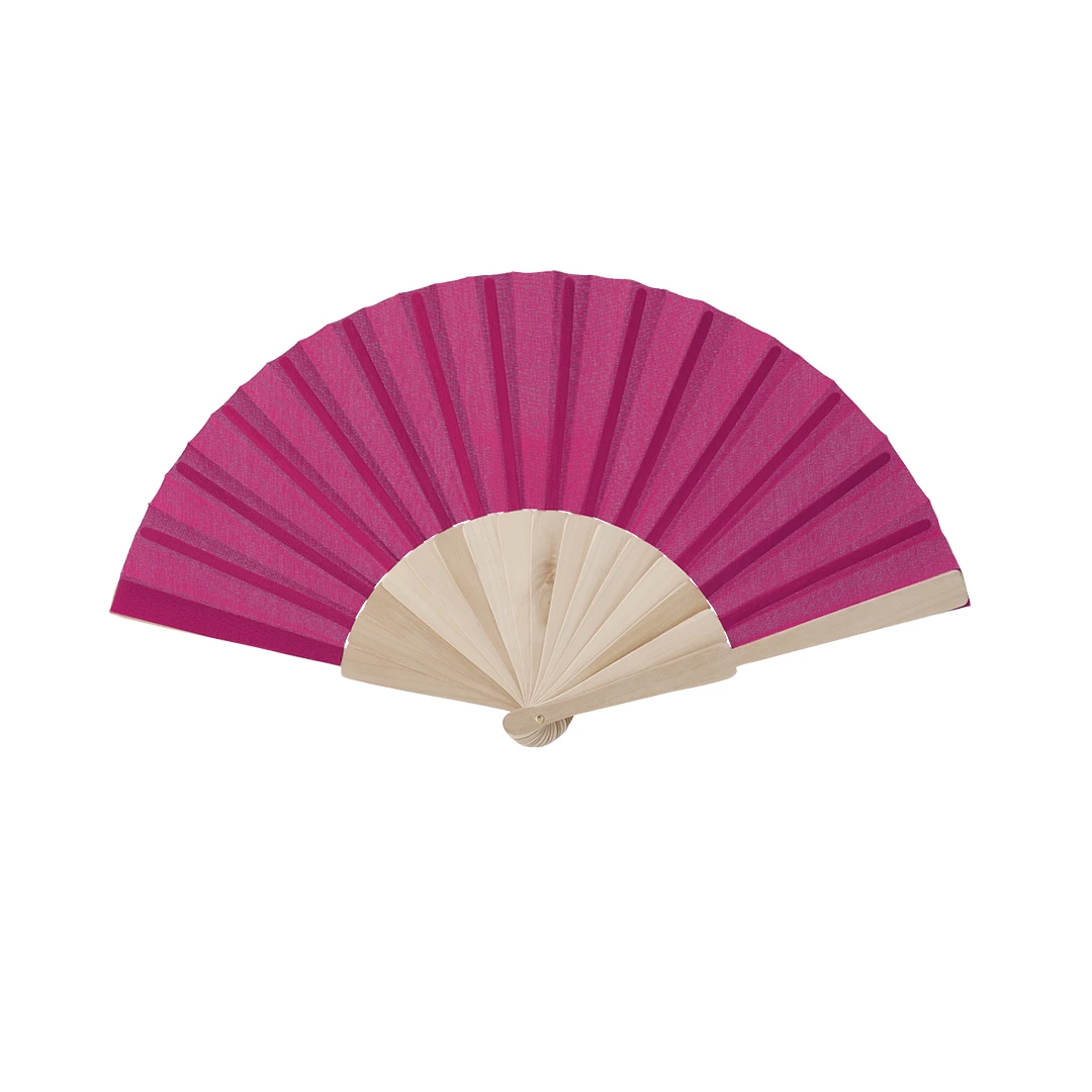 Abanico Folklore - FUCSIA